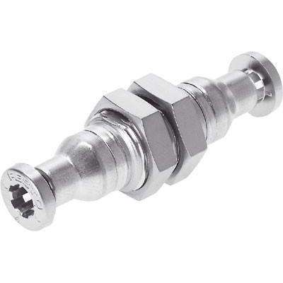 Festo Push-in bulkhead connector 8mm