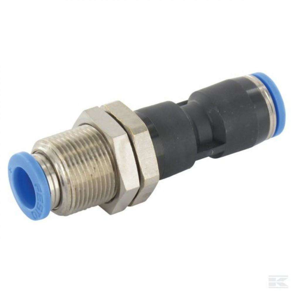 Festo Push-in bulkhead connector Check Valve 8mm