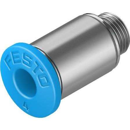 Festo Push-in fitting M5 - 4mm Straight Internal Hex