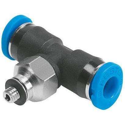 Festo Push-in T-Fitting Connector M5-4 mm