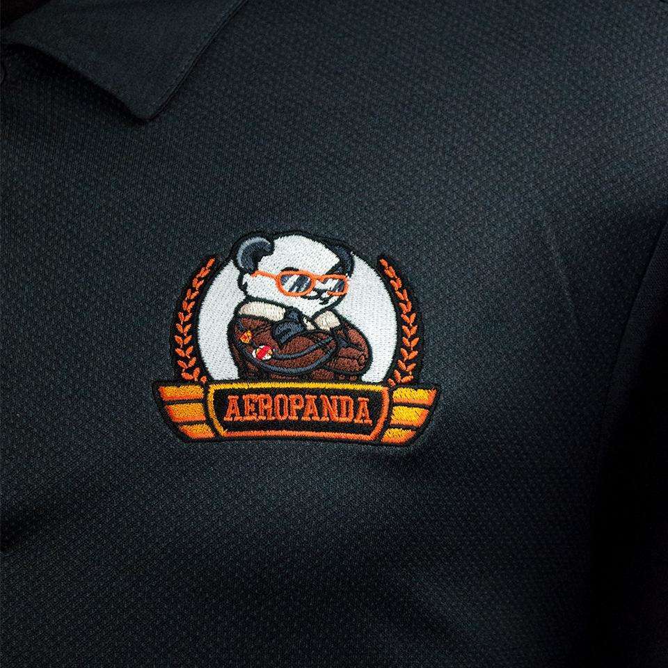 Grey OGIO Surge Polo shirt AEROPANDA