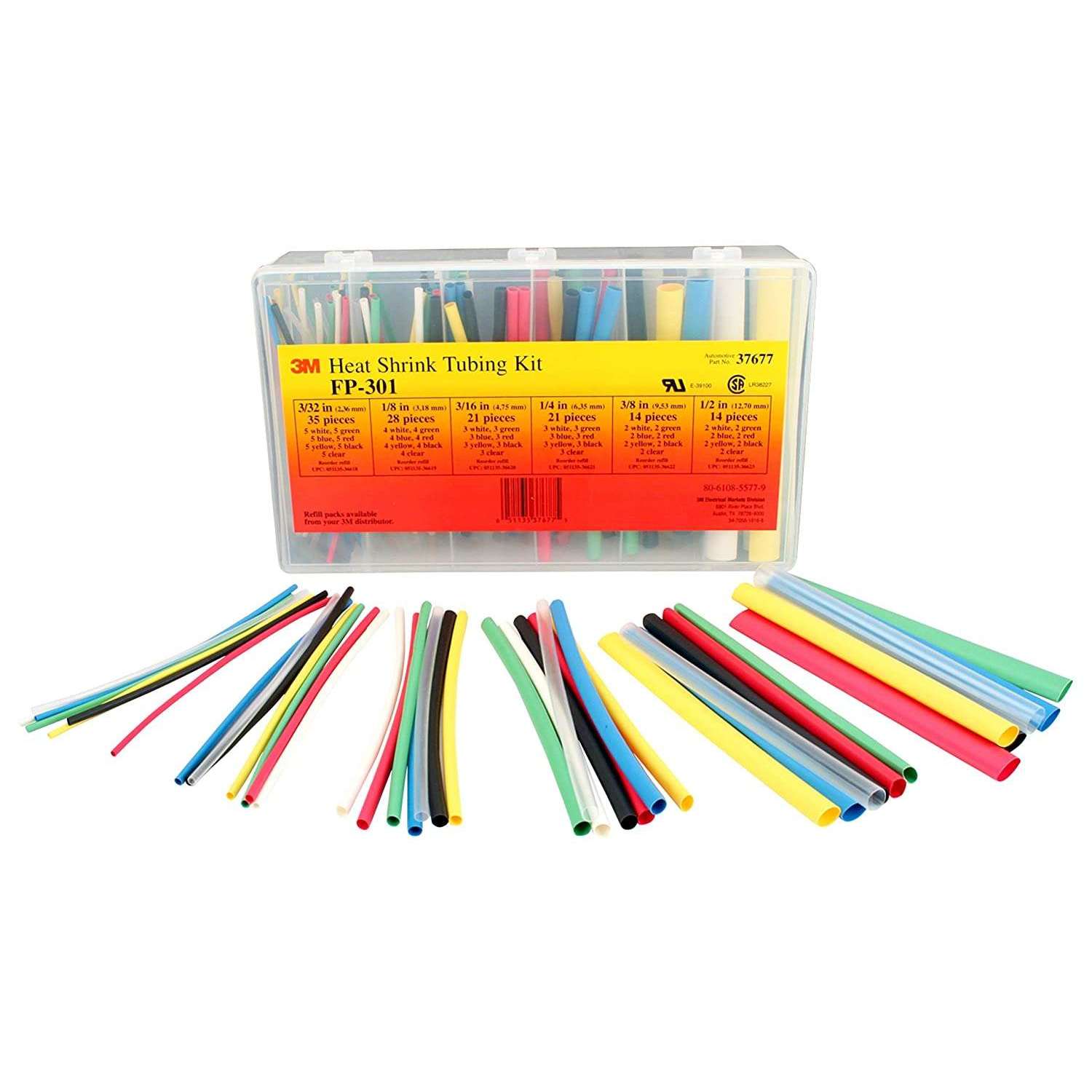 HEAT SHRINK ASSORTED PACK MULTI-COLORED - www.AeroPanda.com