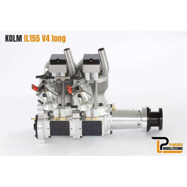 IL155 V4 inline engine 2 cylinder - www.AeroPanda.com