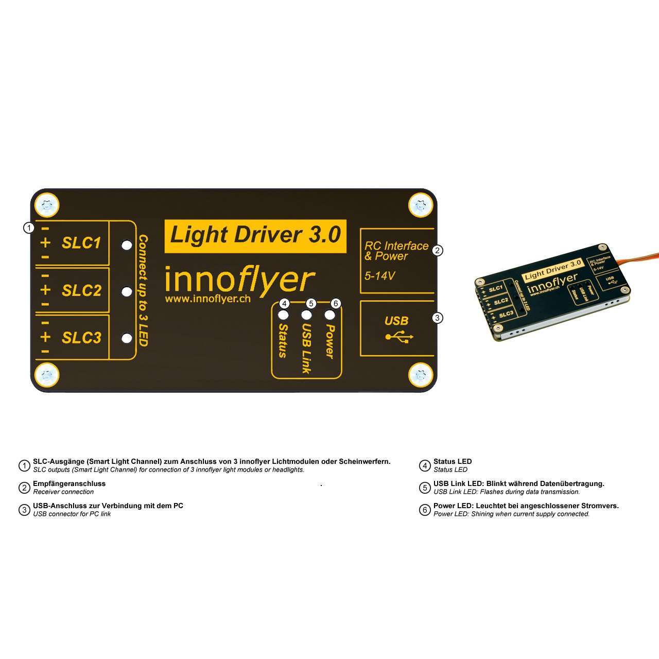 Innoflyer Light control Light Driver 3.0