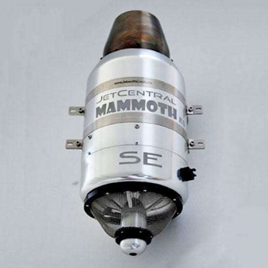 JetCentral Mammoth 250 SE Turbine Engine, 56 lbs Thrust