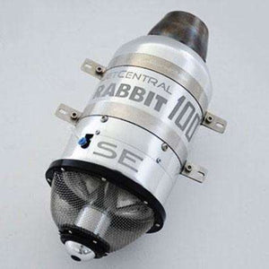 JetCentral Rabbit 100 SE Turbine Engine, 24 lbs Thrust
