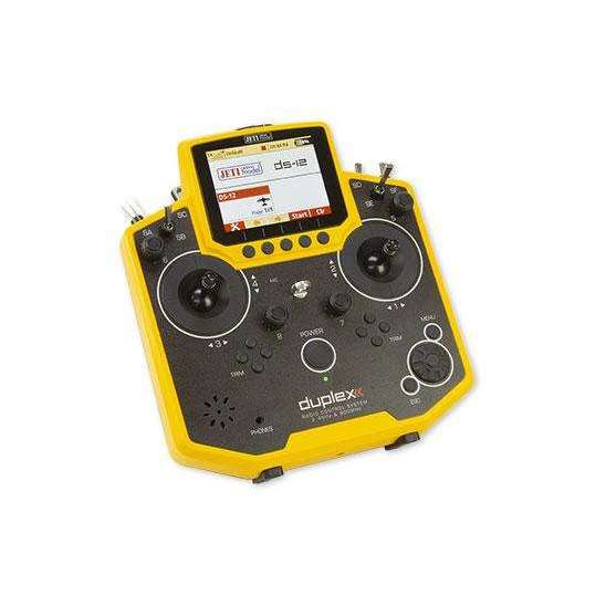 Jeti Duplex Radio DS-12 YELLOW 2.4GHz/900MHz w/Telemetry Transmitter Only Radio