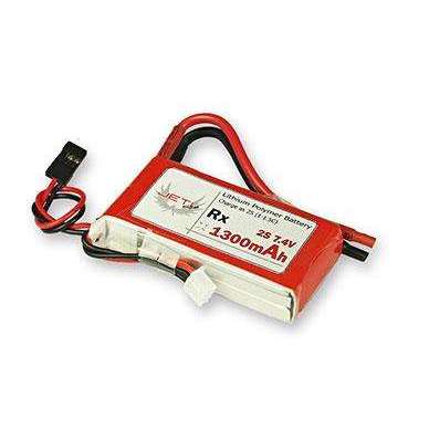 Jeti Receiver Battery Pack 1300mAh 7.4V Li-Poly