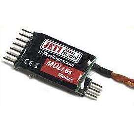 Jeti Telemetry Sensor Li-Poly Battery MULi 6s EX Module