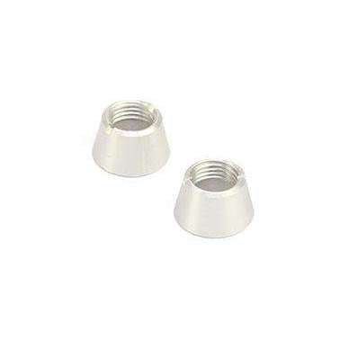 Jeti Transmitter Replacement Switch Nuts DS-16 Face (2) Silver