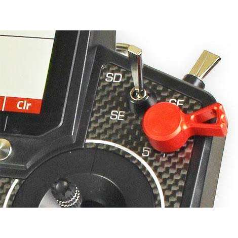Jeti Transmitter Slide Levers DS-12 (2) Red