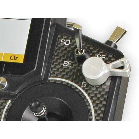 Jeti Transmitter Slide Levers DS-12 (2) Silver