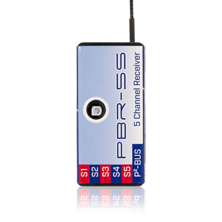 PBR-5S (5 Channel 2.4GHz Micro Receiver)