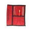 Red Canvas Tool WALLET for Needle & Riffler Files