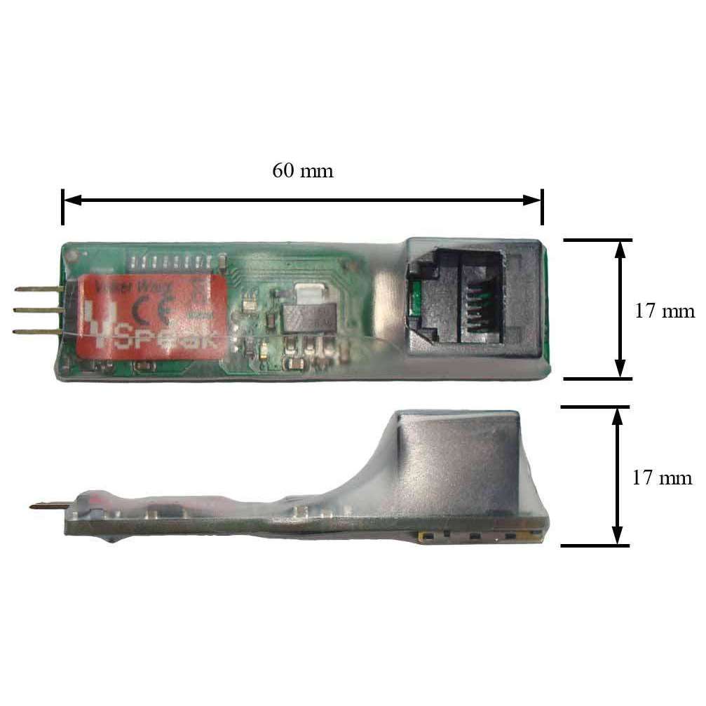 VSPEAK MODELL ECU CONVERTER / TELEMETRY for JETCAT