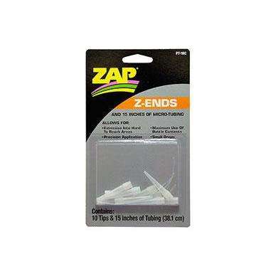 Zap CA Glue Nozzle Z-Ends (10) PT-18