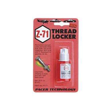 Zap Retaining Compound Z-71 Red Thread Locker PT-71