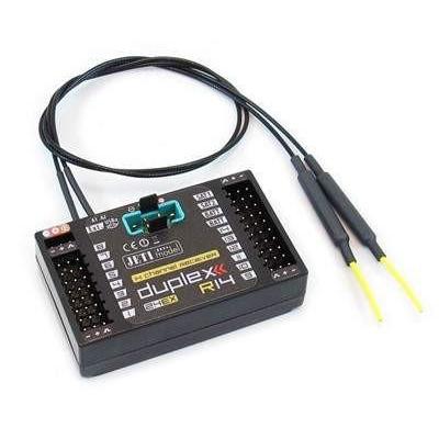 Jeti Duplex EX R14 2.4GHz Receiver w/Telemetry (DISCOUNTINUED)