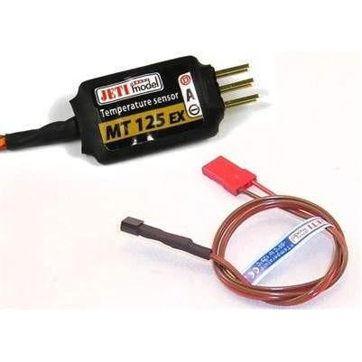 Jeti Telemetry Sensor Temperature MT125 EX w/Probes - www.AeroPanda.com