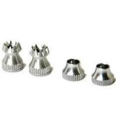 Transmitter Stick Ends V2 16mm JETI/JR/Spektrum M4 (Silver)