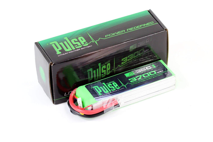 PULSE LIPO 3700mAh 35C 11.1V RX- ULTRA POWER SERIES